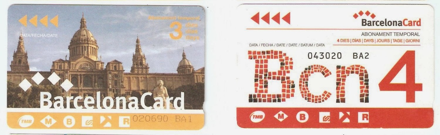 Барселона, карты: Barcelona Card/Barcelona Bus Tur&iacute;stic