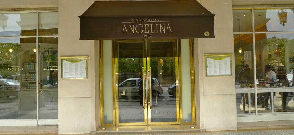 Париж, чайный салон  Анджелина