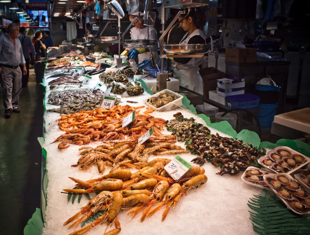 Морепродукты, Рынок Бокерия