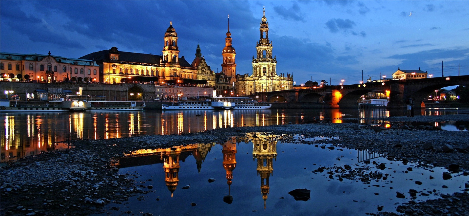 Панорама Дрездена